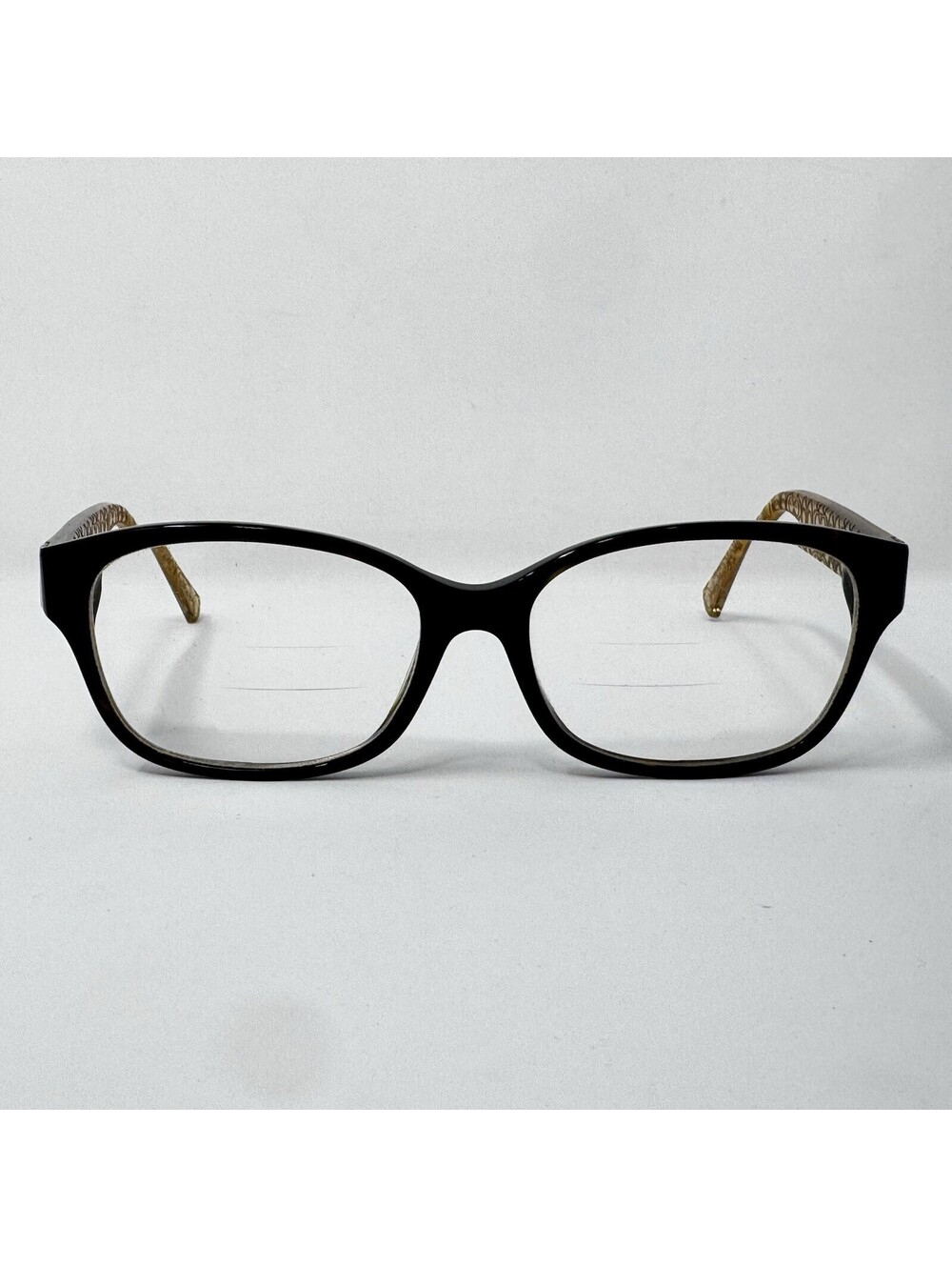 Coach HC6049 Tia 5152 Dark Tortoise Crystal Brown Eyeglass Frames 54-16-135